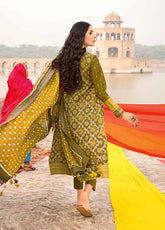 D#CL22044B GulAhmed Chunri Printed Lawn Collection 223